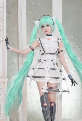 Hatsune Miku SEGA Sound Game Birdcage ver.cos Hatsune Miku MIKU @小素SeeU (11 ảnh)