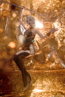 Liên Minh Huyền Thoại cos Chunhui Goddess Lux @蓝小悂KiKi (10 ảnh)