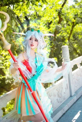 Vua vinh quang Yao·Gặp hươu thần thánh @玵木_Anmua- (9 ảnh)