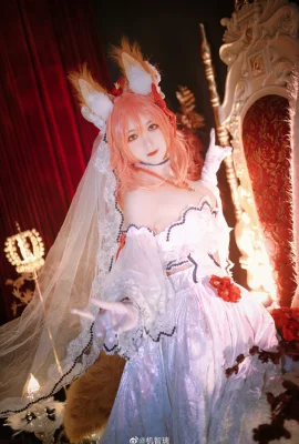 Fate/GrandOrder Tamamo-mae Fan Hanayou@jizhili(9 ảnh)