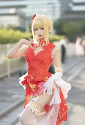 Fate/Grand Order Nero Claudius fan cheongsam@Fengjiangjiangv (9 ảnh)