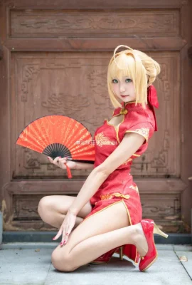 Fate/Grand Order Nero Claudius cheongsam@Green Eggplant nasubi (9 ảnh)