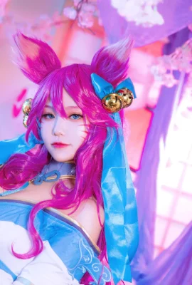 Liên Minh Huyền Thoại Ahri Soul Lotus@Asakawa Pancake_ (9 ảnh)