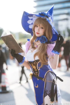 Genshin Impact Lisa@一RanNa (Nhiếp ảnh: @ST Team_Mr Director) (Lễ hội trò chơi hoạt hình Firefly) (9 ảnh)
