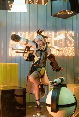Arknights Wendy @流一_meow meow meow meow meow (Nhiếp ảnh: @思阳Zion) (9 ảnh)