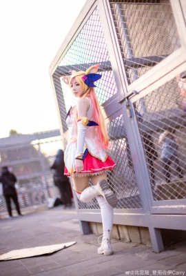 Liên Minh Huyền Thoại Ahri Star Guardian@北宫瑶_will sử dụng Zoe Carry (CP27) (9 ảnh)