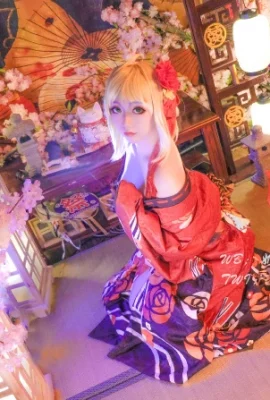 FGO Nero Claudius kimono@Milk Tea Instant Noodles Group-Eclipse Garden (9 ảnh)