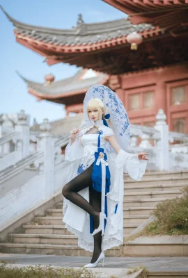 FGO Artoria Pendragon fan cheongsam@Fengjiangjiangv (10 ảnh)