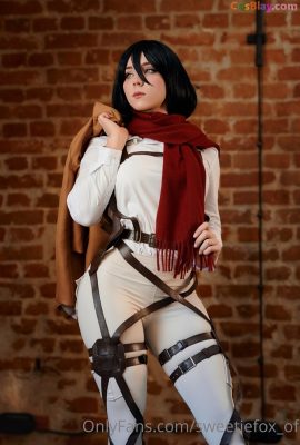 Cô cáo dễ thương – Mikasa Ackerman