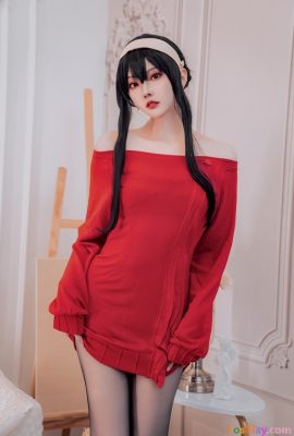 Natsko Tsuko – Áo len đỏ Yor Forger
