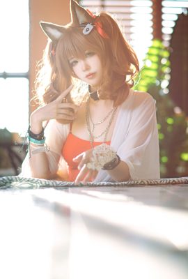 Kudo Shingo – Áo tắm mùa hè Arknights Angelina (24P)