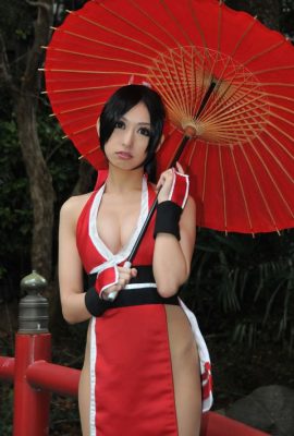 (Natsuhime Fujiwara) Phong cách Shiranui Ninja đỏ thẫm Nữ hoàng nhất thế giới