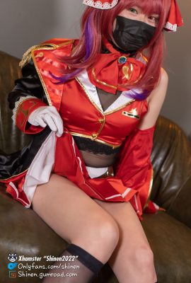 (Haru) Ôi!  Holo Marine Senchou
