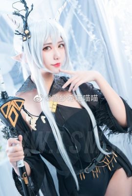 (Misaki_Minamoto Saki) Meow Meow Arknights cos The Shining, Sword Art Online Asuna và Black Jeanne
