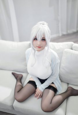 (Youmeko Youmeko) Cô gái tuyết góa phụ cos