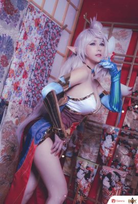 Arena of Valor Cosplay Tel'annas Wreathing Mist 002