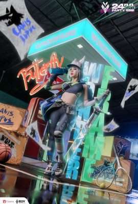 Cosplay Arena of Valor Betterfly Beast Gang: Wonder Wolf
