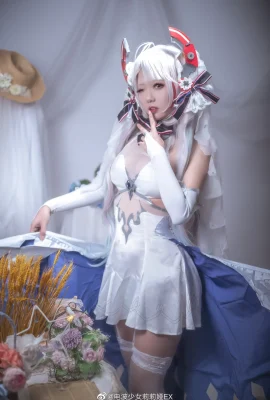 Bản giao hưởng hôn nhân hoa của hoàng tử Azur Lane Eugen của Destiny.ver @电wave Girl Lilia EX (9 ảnh)