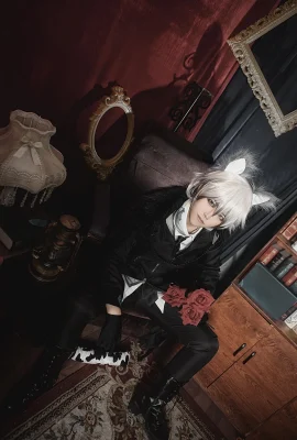 Xia Ningning-Arknights COS Xám bạc