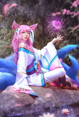 Liên Minh Huyền Thoại Ahri Soul Lotus@Cự Giải Lười Giai Đoạn Cuối_Cat Mata-chan (9 ảnh)