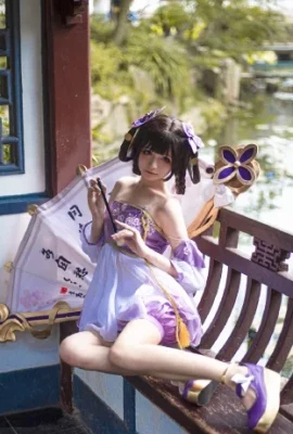 King of Glory Xiao Qiao Lilac Knot @Cha Giáo sư (9 ảnh)
