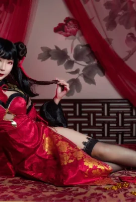 Date A Live Tokisaki Kurumi Sườn xám năm mới @苏棠sutang (9 ảnh)