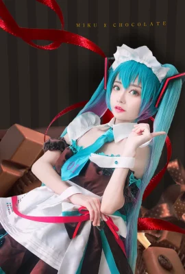 Ngày lễ tình nhân của Hatsune Miku@神本无尾_Aria (9 ảnh)