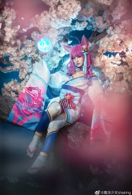 Liên minh huyền thoại Ahri Soul Lotus@Magical Girl Shakes (10 ảnh)