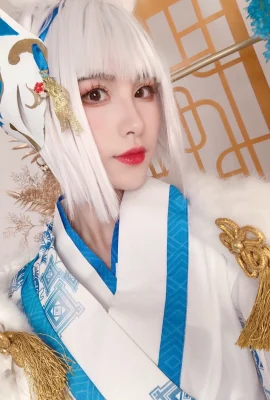 Azur Lane Kaga White Fox He Zheng @Hollyhock Meow Meow Meow (9 ảnh)
