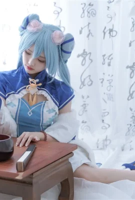 Chia sẻ hình ảnh xinh đẹp của cô gái ngây thơ cos Hatsune Miku[CN: Nữ sinh A-Xuan](9 ảnh)