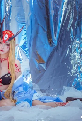 Cosplay áo tắm “Fate” Ibaraki Doji[CN: Hachi có tên tôi không thể nghĩ ra](14 ảnh)
