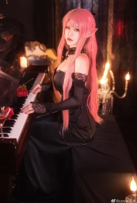 Azur Lane Duke of York's Corolla of Eternal Night @coser Shisui (9 ảnh)