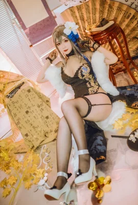 Azur Lane Louis IX Năm mới Cheongsam@wittyglass(9 ảnh)