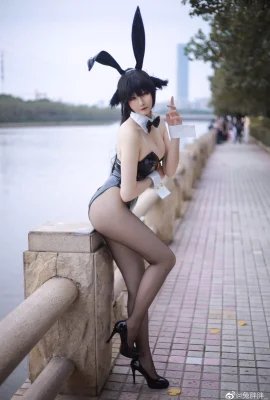 Azur Lane Kaohsiung Mastiff Bunny Girl @RabbitPangpang_ (Nhiếp ảnh: @中二药 triết gia君) (9 ảnh)
