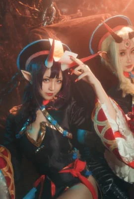 FGO Little Zombie Shuten Doji: @Sevcat Cat Seven, Ibaraki Doji: @-PapaBigDevil- (9 ảnh)