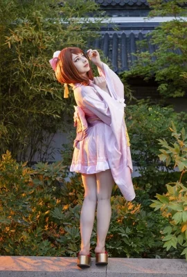 Mikomi Hokina – Ochako Uraraka Sakura kimono (Boku no Hero Academia)