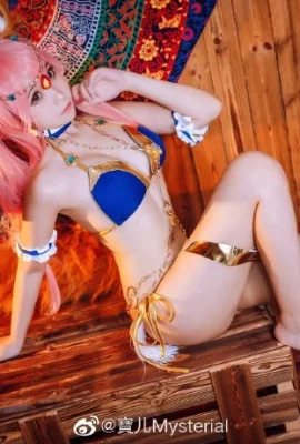 FGO Tamamo Mae Dancer cosplay cn Boa Mysterial (9 ảnh)