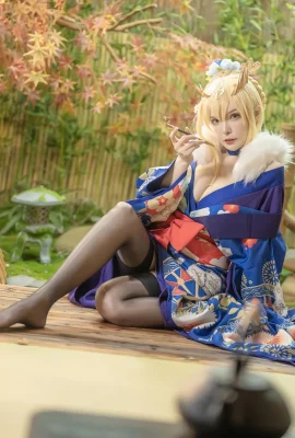 Bộ kimono của Akira và Corgi trong “FGO-Artoria” tôn lên vóc dáng ấn tượng, khiến người ta thót tim (46 Ảnh)