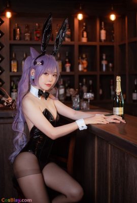 Angie0_0 – Bộ đồ thỏ Keqing