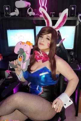 Cosplay Lithe – Bộ đồ thỏ D.Va