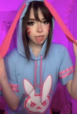Lilyraedoll – Áo hoodie thỏ D.Va