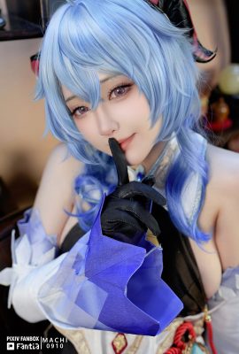 (Machi Machi) Tháng 10 Ganyu COSPLAY Tier4