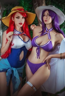 Cosplay tiệc bể bơi Caitlyn