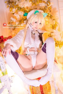 Twoyun cosplay NIKKE Christmas Rupee