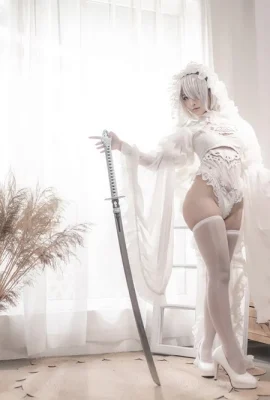 [chunmomooo] NieR Automata White Flower Wedding (NieR Automata)