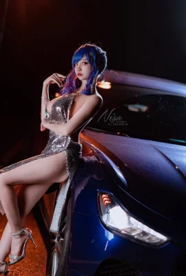 碧蓝航线圣路易斯cos礼服 cn二佐Nisa (9 photos)
