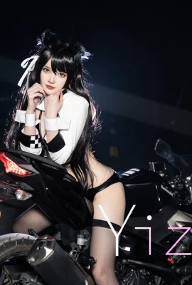Bộ đồ đua Azur Lane Atago @伊子_ (9 ảnh)
