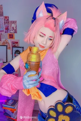 Diona 　 Genshin Impact 　 Ruy băng
