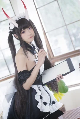 Abao cũng là một cô gái thỏ Cosplay Captain Moon có thể là một người giúp việc thay thế