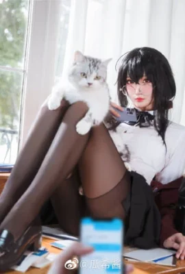 Azur Lane Wren Dafeng trong vai “Sweet Time After School” cn Guaxi Jiang (12 ảnh)